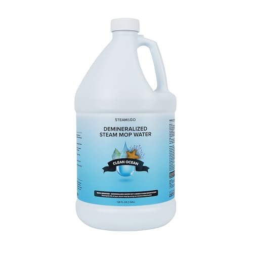 Steam & Go Demineralized Water for Steam Mop (128 Fl Oz)
