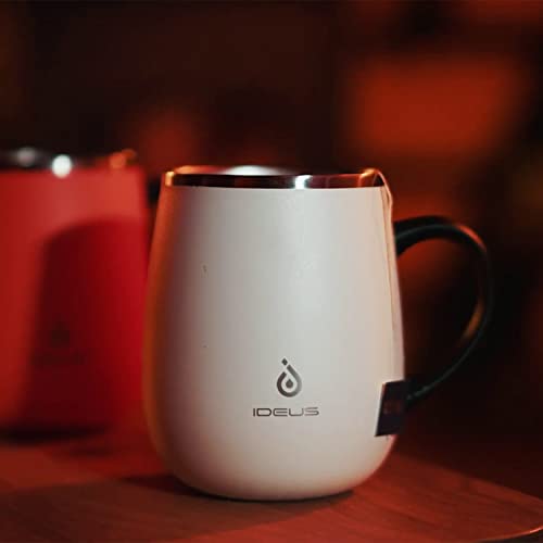16 oz Insulated Coffee Mug with Handle and Lid
