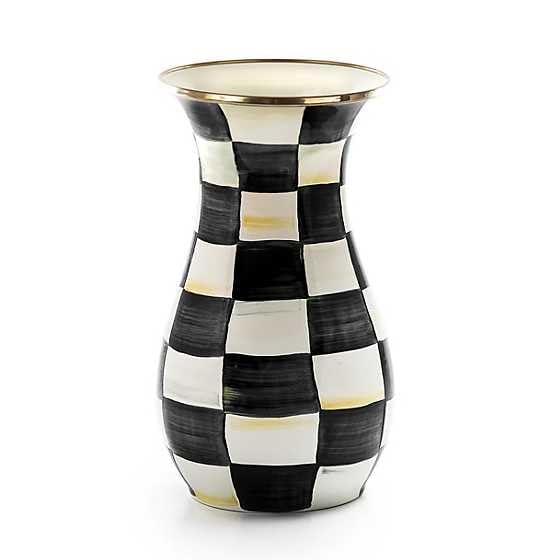 Enamel Tall Vase