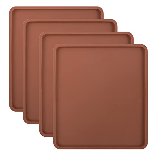 4PCS Silicone Food Dehydrator Sheets with Edge