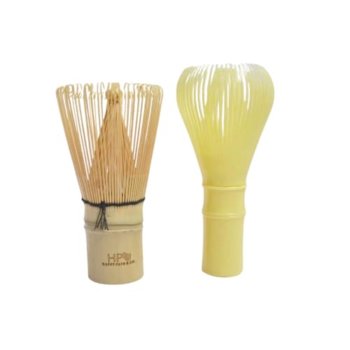 HAPPY PATH & CO Matcha Whisks for Japanese Matcha Tea (2 Count)