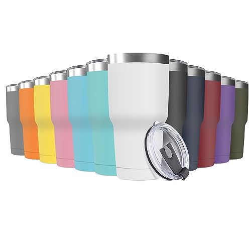 30oz Stainless Steel Travel Mug with Lid