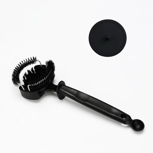 Espresso Coffee Machine Cleaning Brush Kit with Portafilter Cleaning Disc