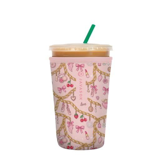 JavaSok Iced Coffee & Cold Soda Insulated Neoprene Cup Sleeve