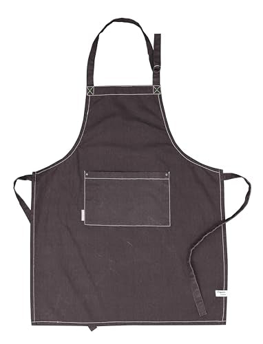 Cotton Solid Aprons for Women with Pocket