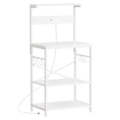 Kitchen Bakers Rack with Power Outlet