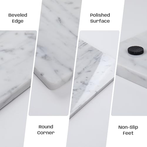 Carrara White Marble Cutting Board