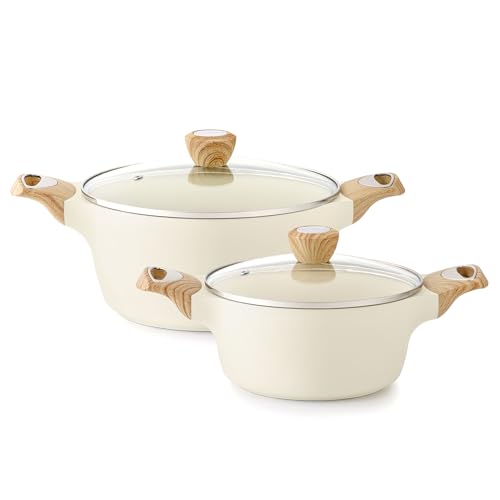 Ceramic Nonstick Stock Pot with Lid