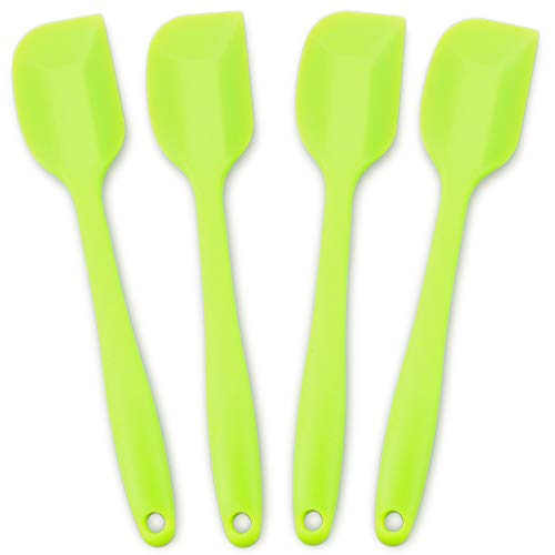 4 Piece Silicone Spatula Set with Stainless Steel Core (4 Count)