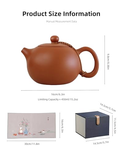 Chinese Clay Teapot Yixing Zisha Tea Pot