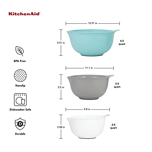 Universal Nesting Plastic Mixing Bowls (3 Count)