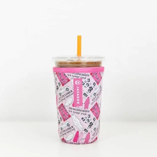 JavaSok Iced Coffee & Cold Soda Insulated Neoprene Cup Sleeve