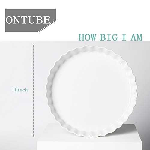 Ceramic Pie Pans 11 Inches