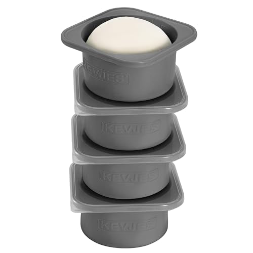 PLUS 1000ml Pizza Dough Proofing Boxes for DIY Artisan Pizza (4 Count)