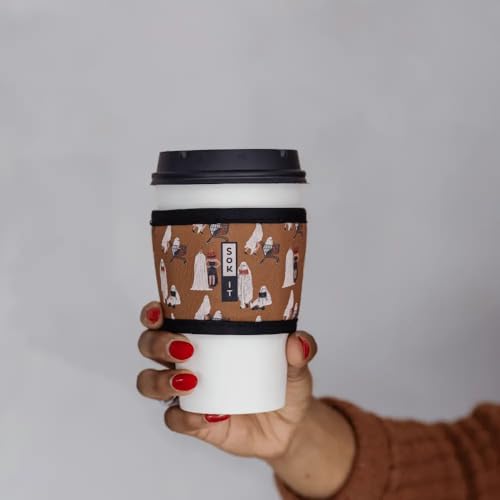 HotSok Coffee & Tea Reusable Insulated Neoprene Cup Sleeve