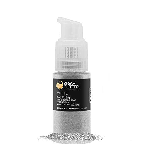 White Brew Glitter Edible Glitter for Drinks