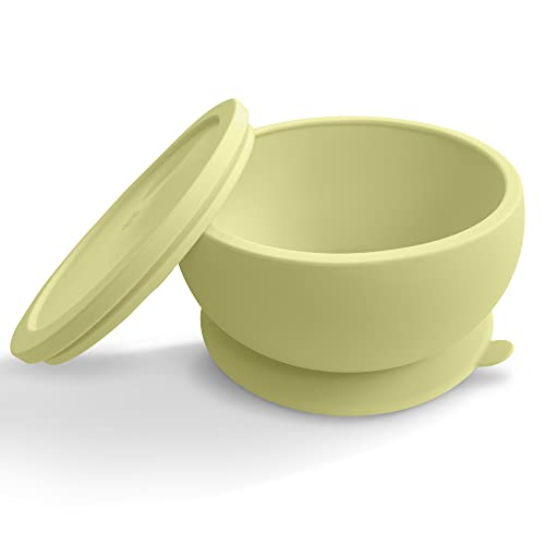 Octopod Silicone Suction Baby Bowl & Lid