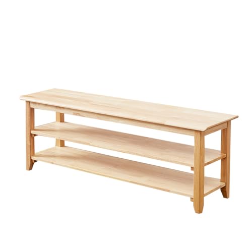 Shoe Rack Bench Wooden Storage Bench Entryway Bench