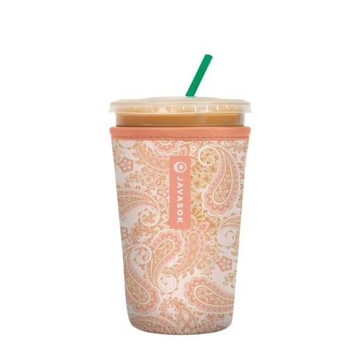 JavaSok Iced Coffee & Cold Soda Insulated Neoprene Cup Sleeve
