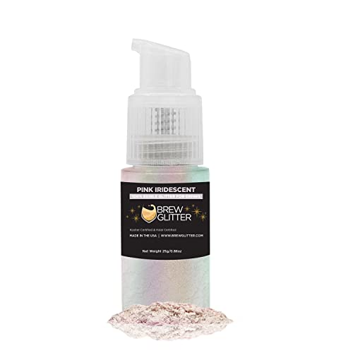 Brew Glitter Edible Drink Glitter Pump 1x 25g for Cocktails