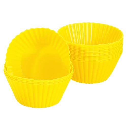 18Pcs Silicone Cupcake Liners (18 Count)