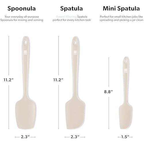 DI ORO Silicone Spatula Set (3 Count)