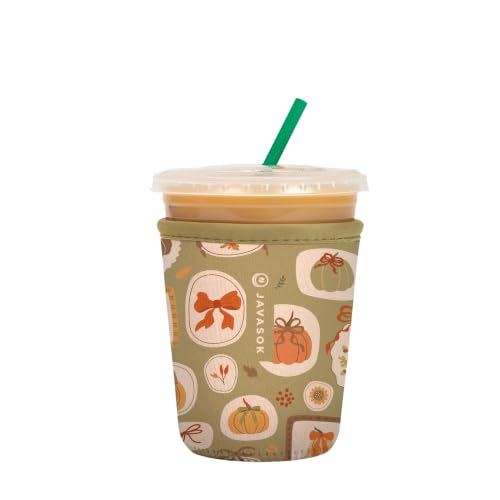 JavaSok Iced Coffee & Cold Soda Insulated Neoprene Cup Sleeve
