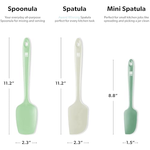 DI ORO Silicone Spatula Set (3 Count)