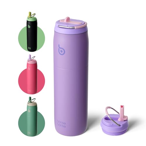 Stainless Steel Water Bottle 32 oz Violet