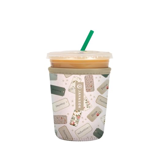 JavaSok Iced Coffee & Cold Soda Insulated Neoprene Cup Sleeve