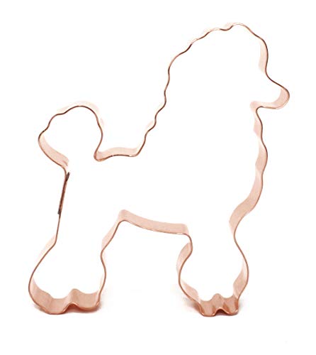 Poodle Cookie Cutter 4.25 Inch Made in USA