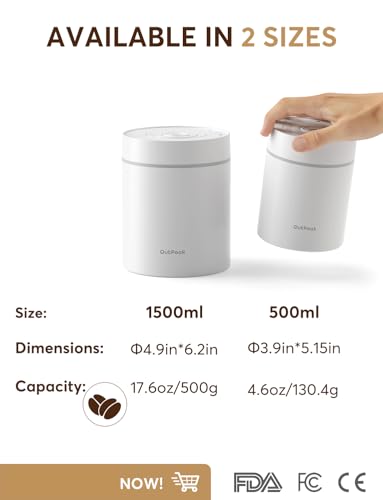 Neo 2026 Auto Vacuum Coffee Canister