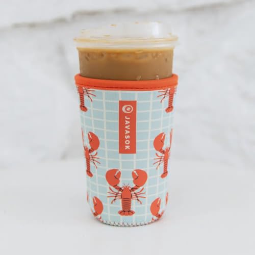 JavaSok Iced Coffee & Cold Soda Insulated Neoprene Cup Sleeve