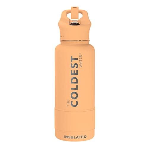 Coldest Insulated Water Bottle with Straw Lid