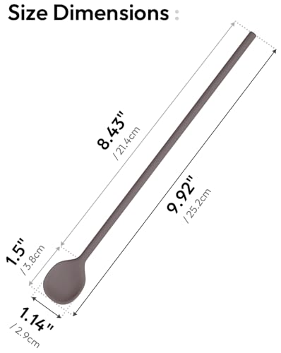 9.9" Silicone coffee stirrer