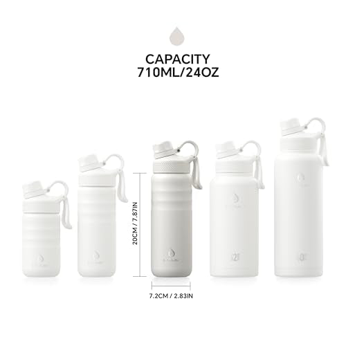 Insulated Stainless Steel Water Bottle with 2 Leak