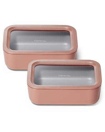 2 Piece Glass Food Storage Set with Lids (2 Count)