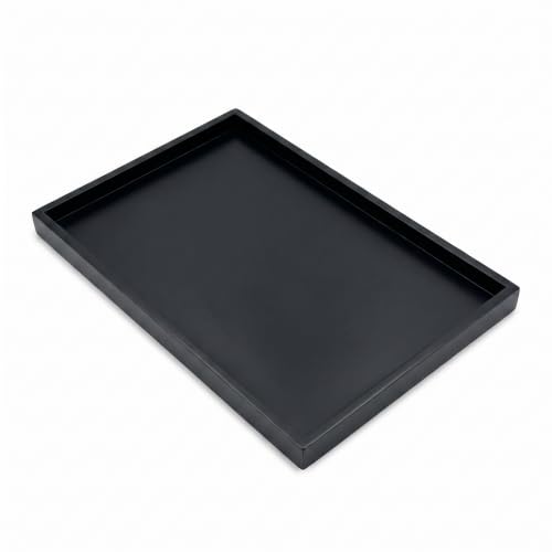 Natural Bamboo Serving Tray Platter 17.75 x 11.8 Rectangular