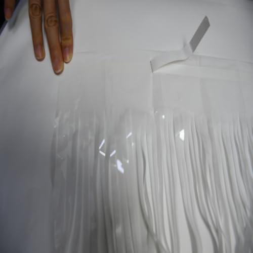 White Streamers Party Backdrop Decorations (2 Count)