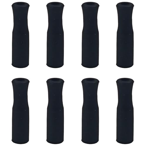 8Pcs Silicone Straw Tips