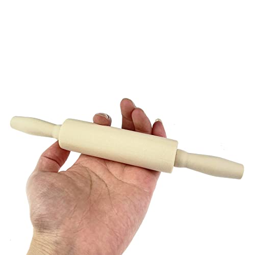 24 Pack Wood Small Rolling Pin for Kids (24 Count)