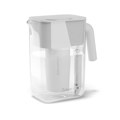 ZeroWater 12 Cup Pitcher Water Filter Removes PFAS