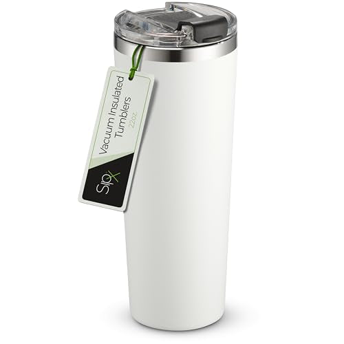 22 oz Insulated Coffee Tumbler with Leakproof Lid