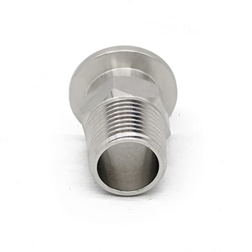 SS304 KF16 NPT Male Adaptor thread 1