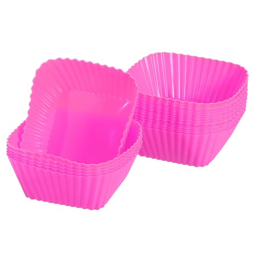 18Pcs Silicone Cupcake Baking Cups (18 Count)