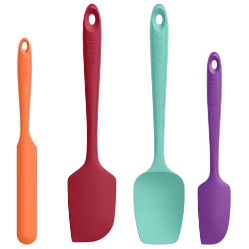 Silicone Spatula Set 600°F High Heat Resistant