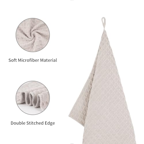 6 Pack Microfiber Espresso Barista Cleaning Towels (6 Count)