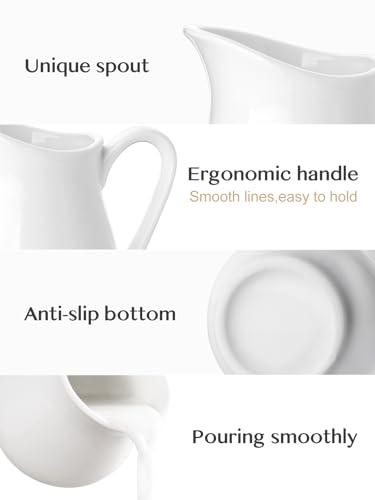4 Oz Creamer Pitcher Set (2 Count)