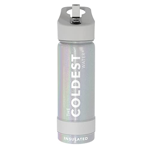 Coldest Insulated Water Bottle with Straw Lid