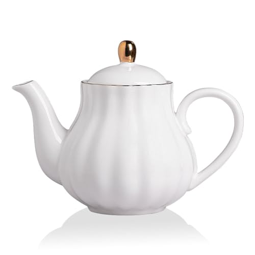 Sweejar 40FLOZ Royal Teapot with Infuser